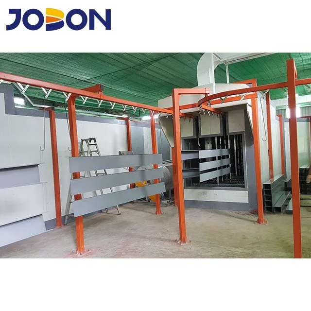 automatic air curtain powder curing oven