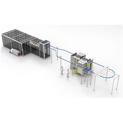 Výrobní linka pro průmyslové automatické elektrostatické práškové lakování